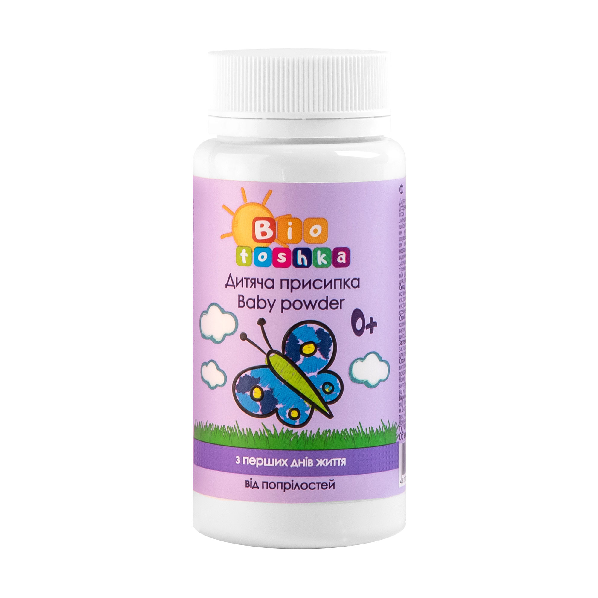 Дитяча присипка від попрілостей Bioton Cosmetics Biotoshka Baby Powder від народження, 75 г